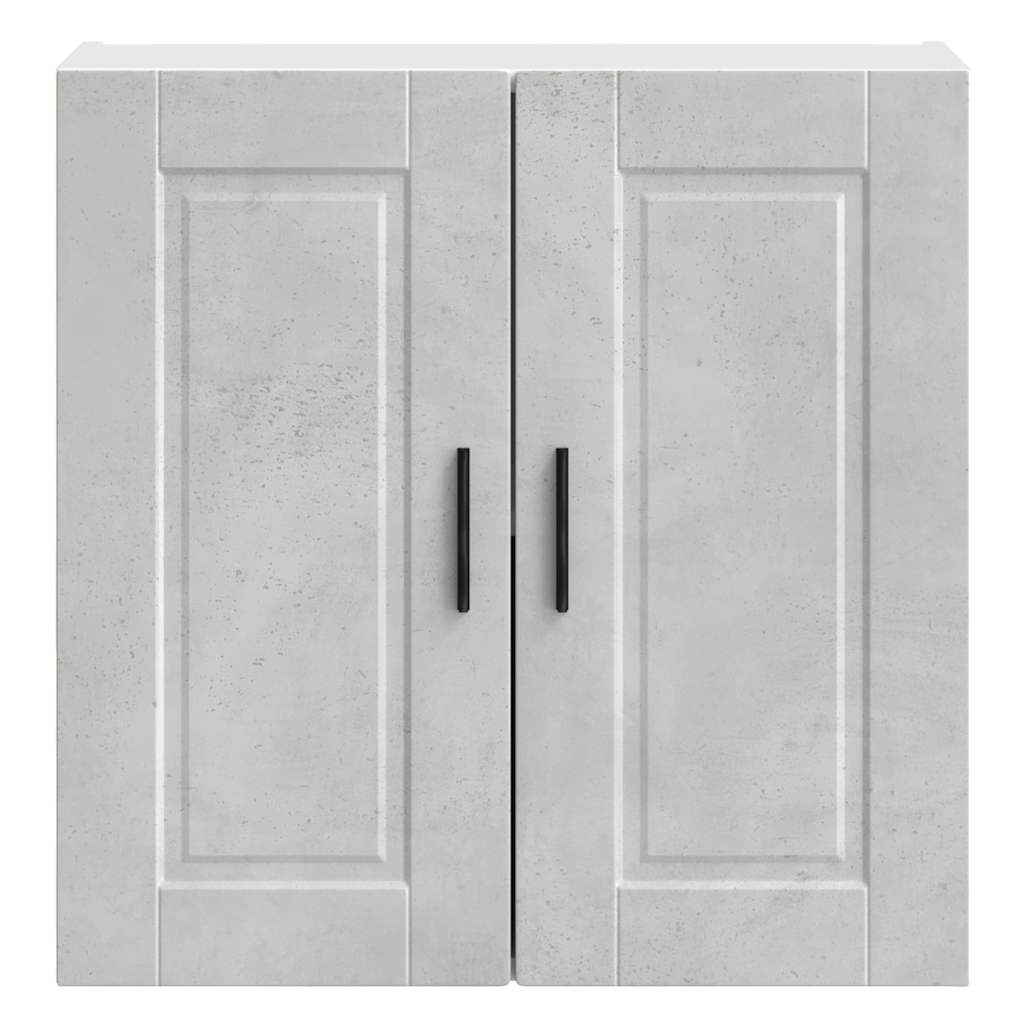 Kitchen Wall Cabinet Porto Concrete Grey Engineered Wood